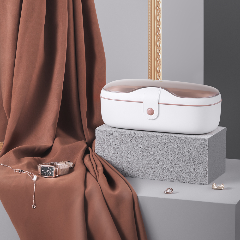 Fashion Transparent Top Cover 440ml Ultrasonic Cleaner For Jewelry Glasses Watches