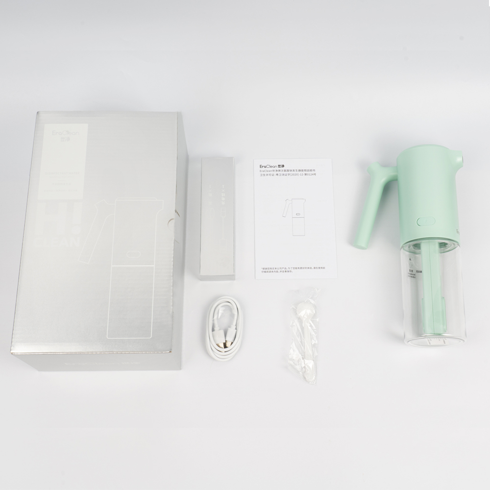 EraClean XD-Z01 One-button Start Smart Electric Spray Design 99.9% Bacterial Inactivation Rate Electric Spray Disinfectant Maker