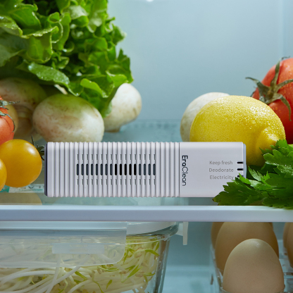 EraClean CW-B04 Bacteria Freeze Ozone Fridge Cleanser: 99.99% Elimination and Unmatched Freshness Refrigerator Deodorizer