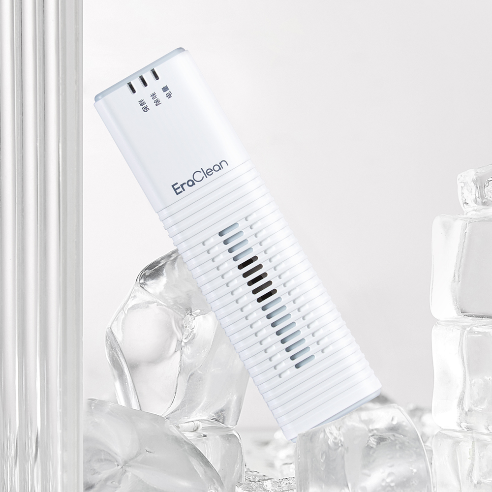 EraClean CW-B04 Bacteria Freeze Ozone Fridge Cleanser: 99.99% Elimination and Unmatched Freshness Refrigerator Deodorizer