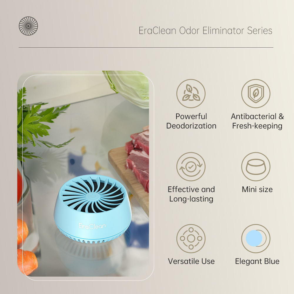 EraClean BM03 Composite Catalytic Material Antibacterial Rate 99.99% ABS Recyclable Cold Catalyst Odor Eliminator