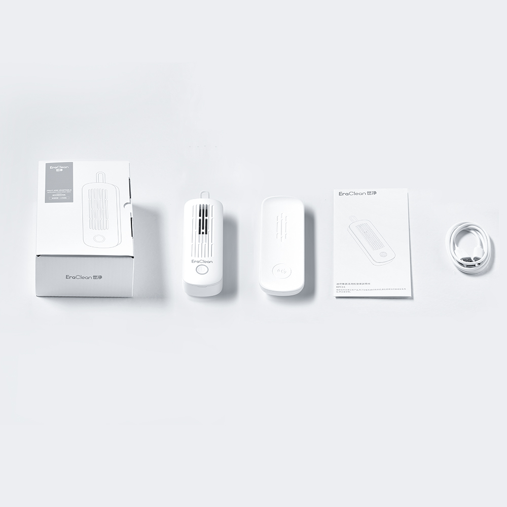 EraClean GFC11 Efficient sterilization Vegetable Cleaner:Customized Cleaning Times For Different Foods， More Thorough Cleaning