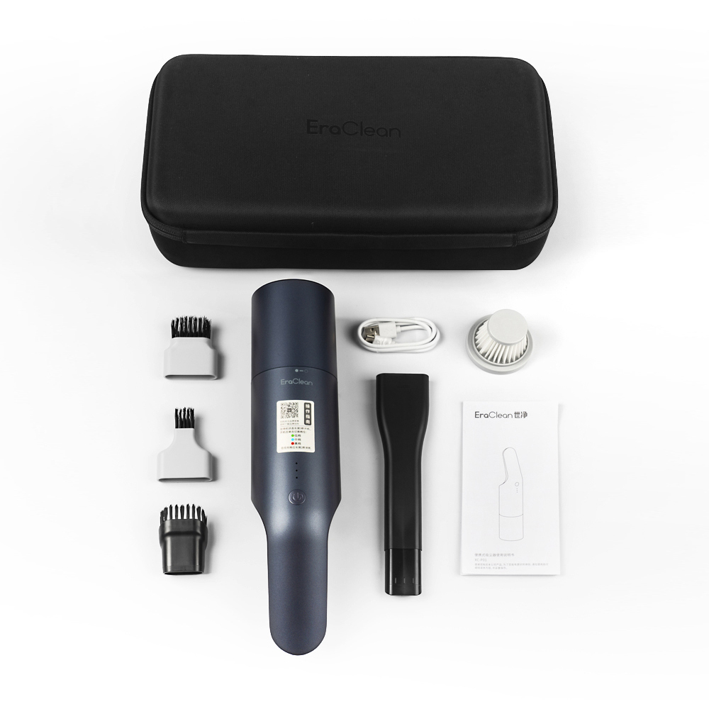 EraClean XC01 Car Vacuum Cleaner Portable Vacuum Cleaner Handheld Vacuum Cleaner