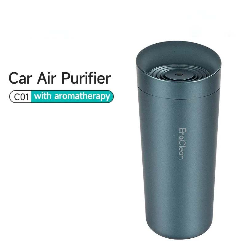 Eraclean CW02 Car Air Purifier Negative Ion Generator Air Cleaner Remove PM2.5 Bacteria Smoke Odor for Car Small Room