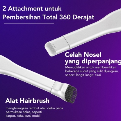 EraClean XC01 Car Vacuum Cleaner Portable Vacuum Cleaner Handheld Vacuum Cleaner