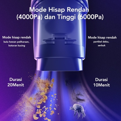 EraClean XC01 Car Vacuum Cleaner Portable Vacuum Cleaner Handheld Vacuum Cleaner