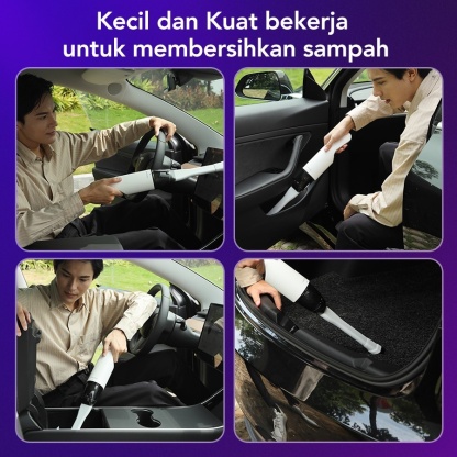 EraClean XC01 Car Vacuum Cleaner Portable Vacuum Cleaner Handheld Vacuum Cleaner