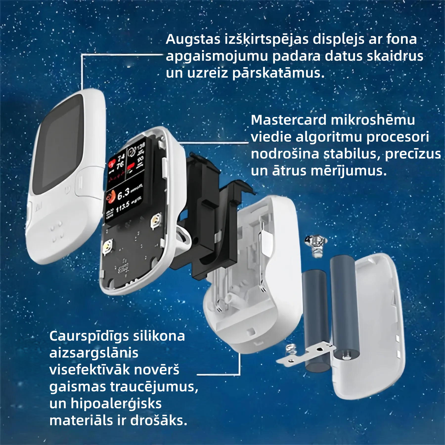 Omron™ iepazīstina ar jaunu neinvazīvu viedo asins glikozes mērītāju 🔥Ražots ASV🔥