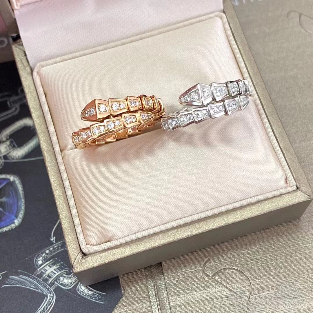 🎁 ¡Descuento del 48% en todos los productos! Conjunto único en forma de serpiente (anillo + pulsera), diamantes deslumbrantes, ¡lujo y moda en una sola vista! 💎✨