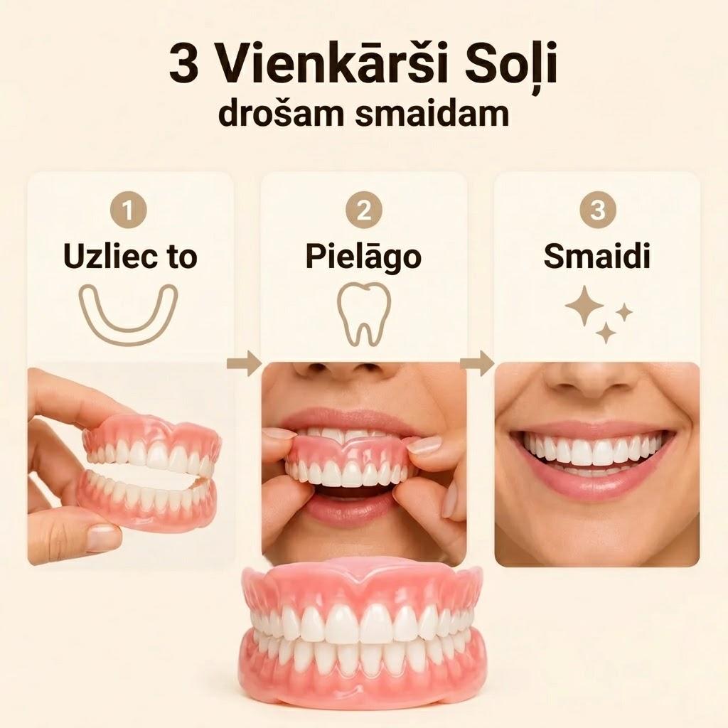 PREMIUM PILNS ZOBU PĀRKLĀJUMS   
