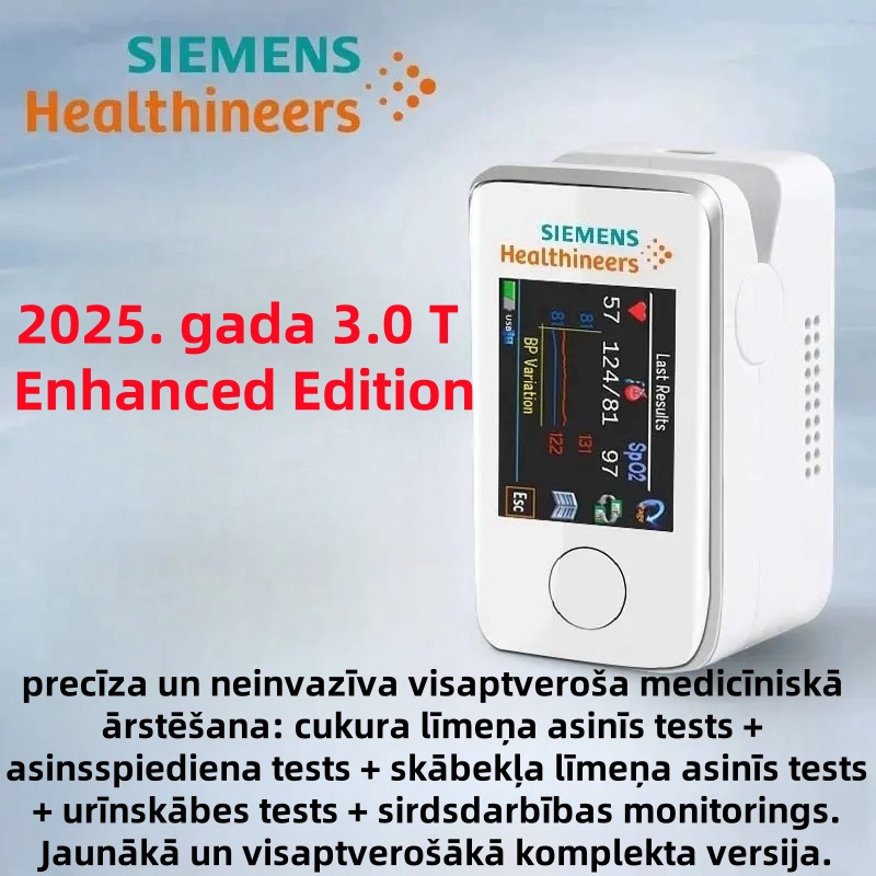 🔍 Ātra un vienkārša cukura līmeņa asinīs kontrole bez adatām