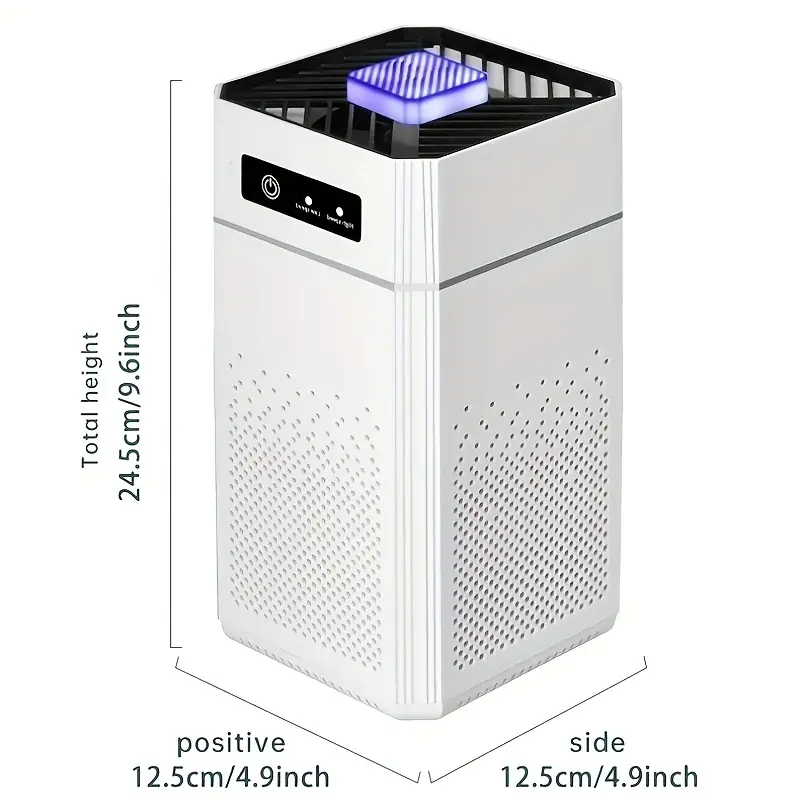2025. gada gaisa attīrītājs ar USB barošanu | Kompakts iekštelpu un āra gaisa attīrītājs