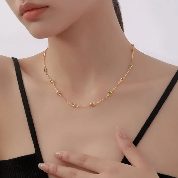 🎁Productos populares con un precio muy reducido en 2024💃Conjunto de joyas Elizabeth de oro de 18 quilates🌟