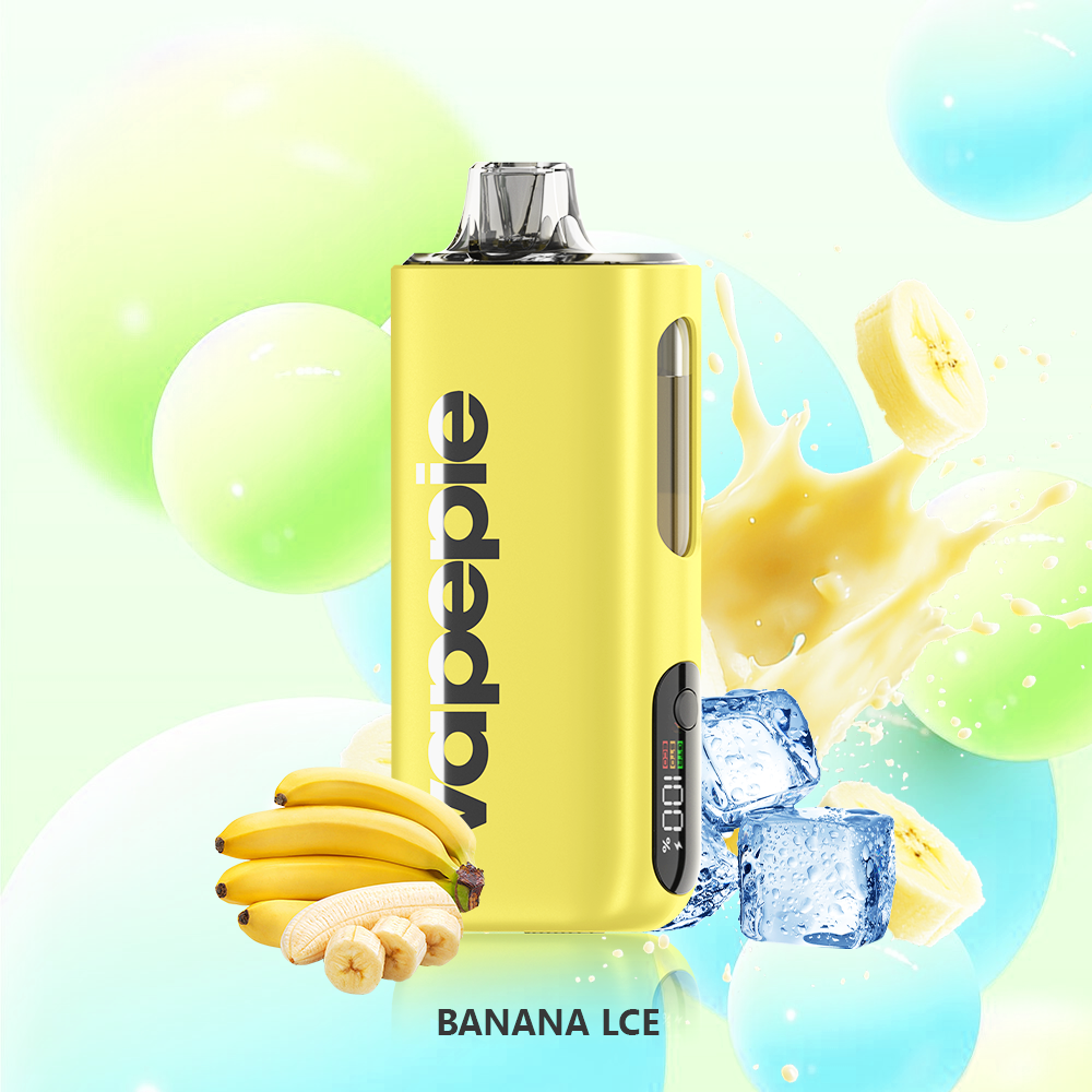 3 DB 🔥Vapepie Max 40000 Banánfagylalt