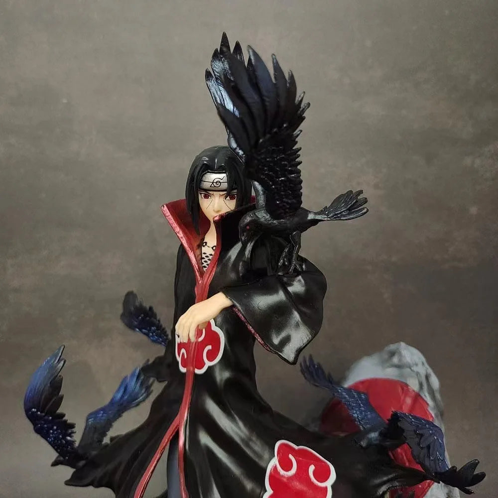 29cm Naruto Crow Hall Itachi GK Uchiha Itachi Statue Figures