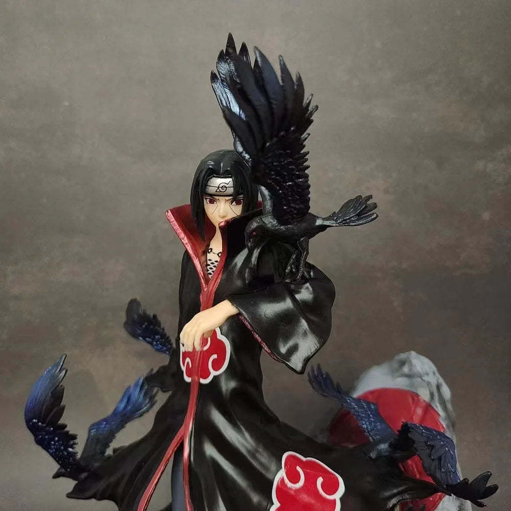 29cm Naruto Crow Hall Itachi GK Uchiha Itachi Statue Figures