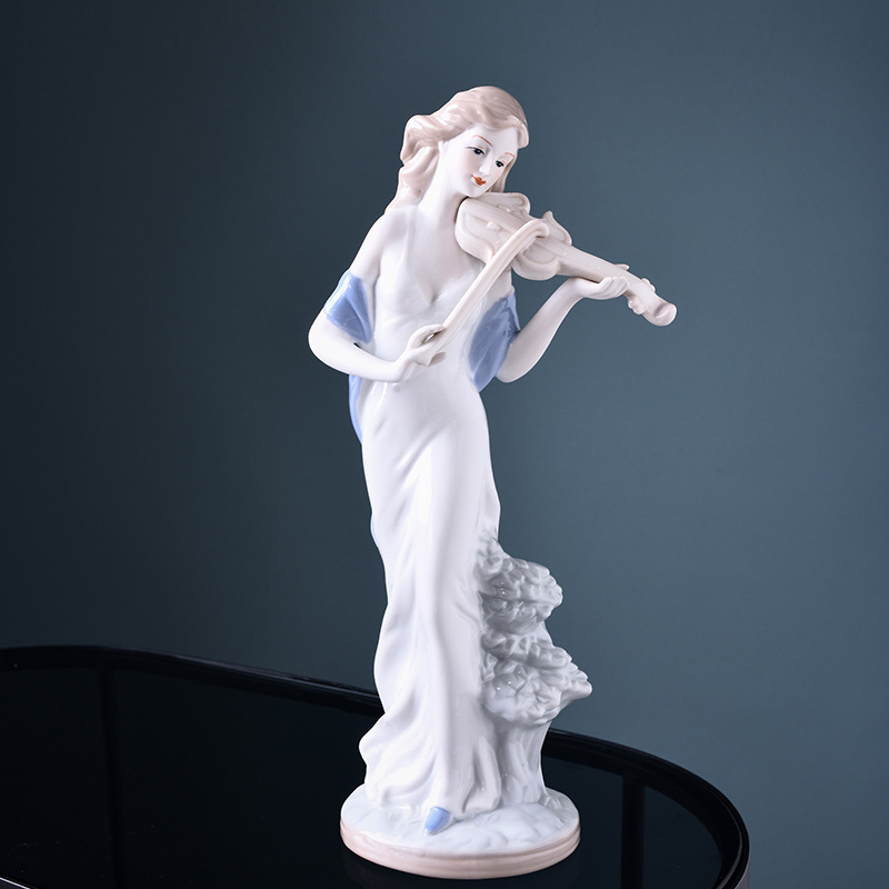 nique Handcrafted Women's Ceramic Home Decor Ornaments