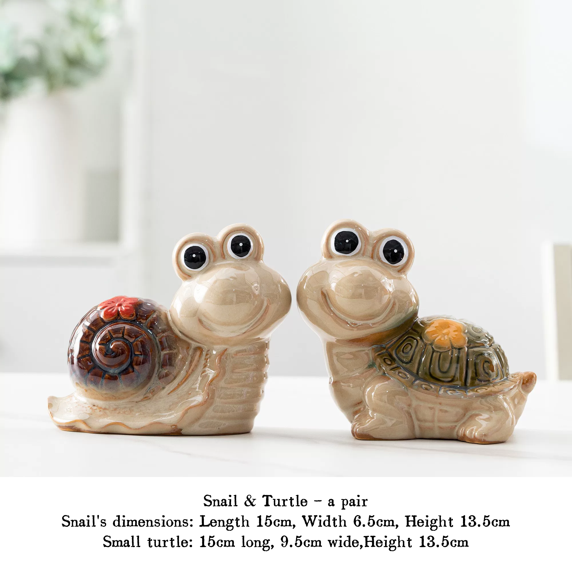 Jingdezhen creative ceramic ornaments, decorative tabletops, simple, niche, cute porcelain, high-end small decorations for living rooms and bedrooms.