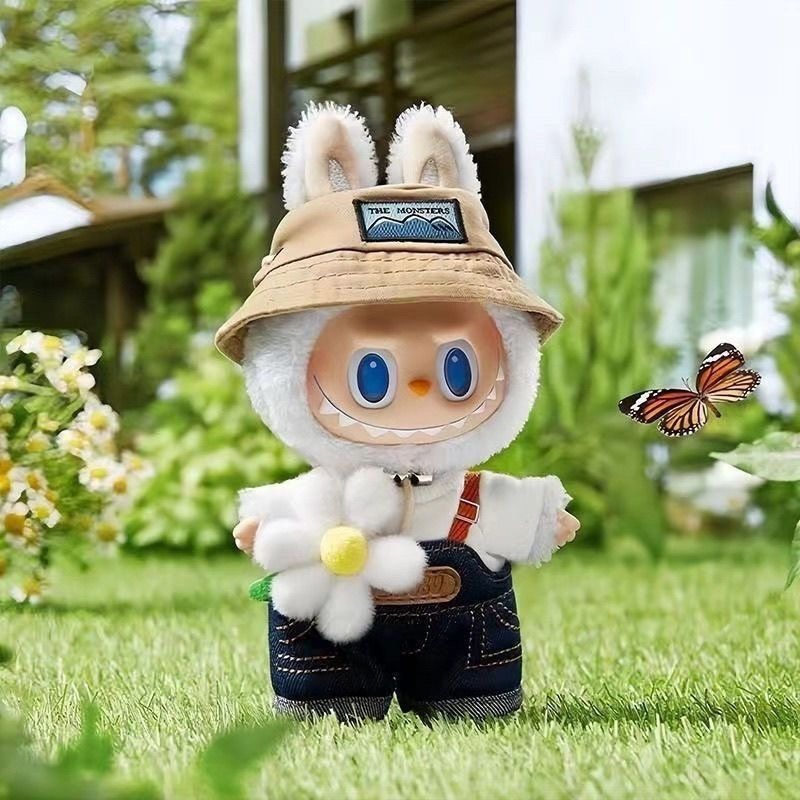 High quality Labubu labubu spring wild plush doll zimomo pendant doll