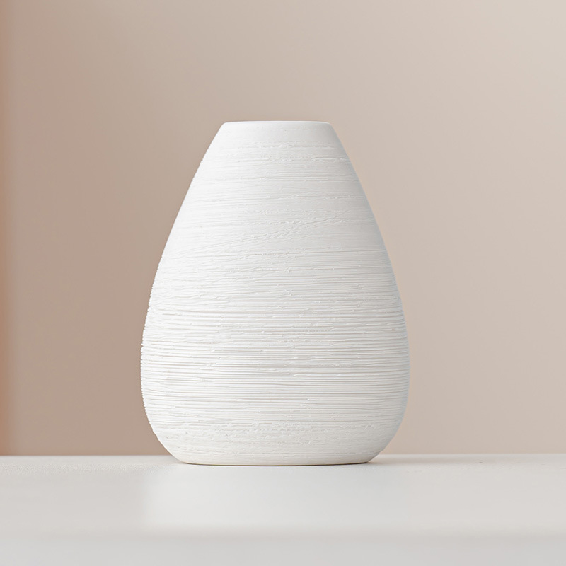 Ceramic vase ornaments, living room flower arrangements, home decor, creative decorations