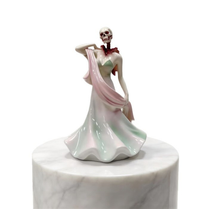 Broken Ladies Ceramic Art Figure - Handmade Ceramic Art Sculpture