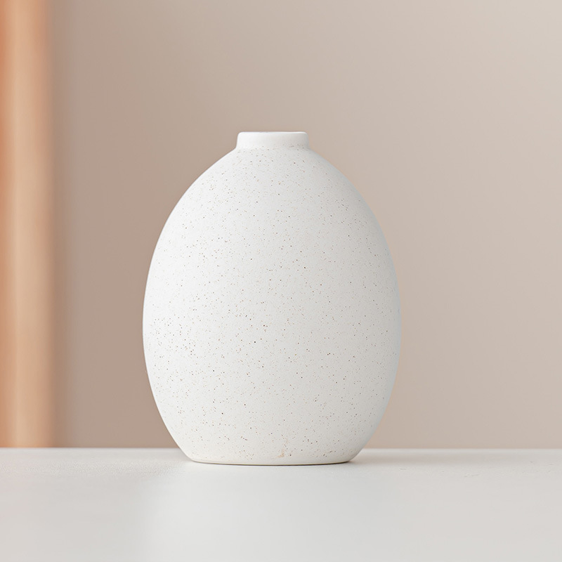 Ceramic vase ornaments, living room flower arrangements, home decor, creative decorations