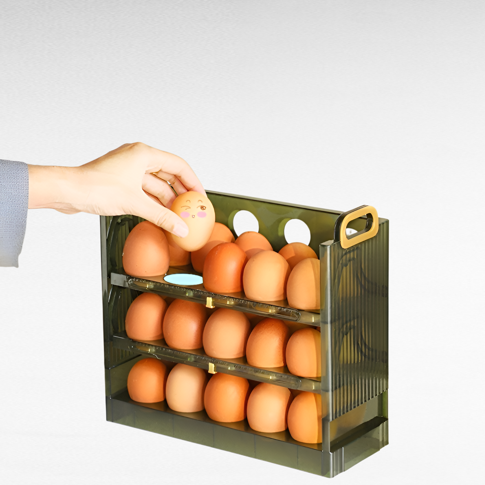 Creative Flip Egg Storage Box