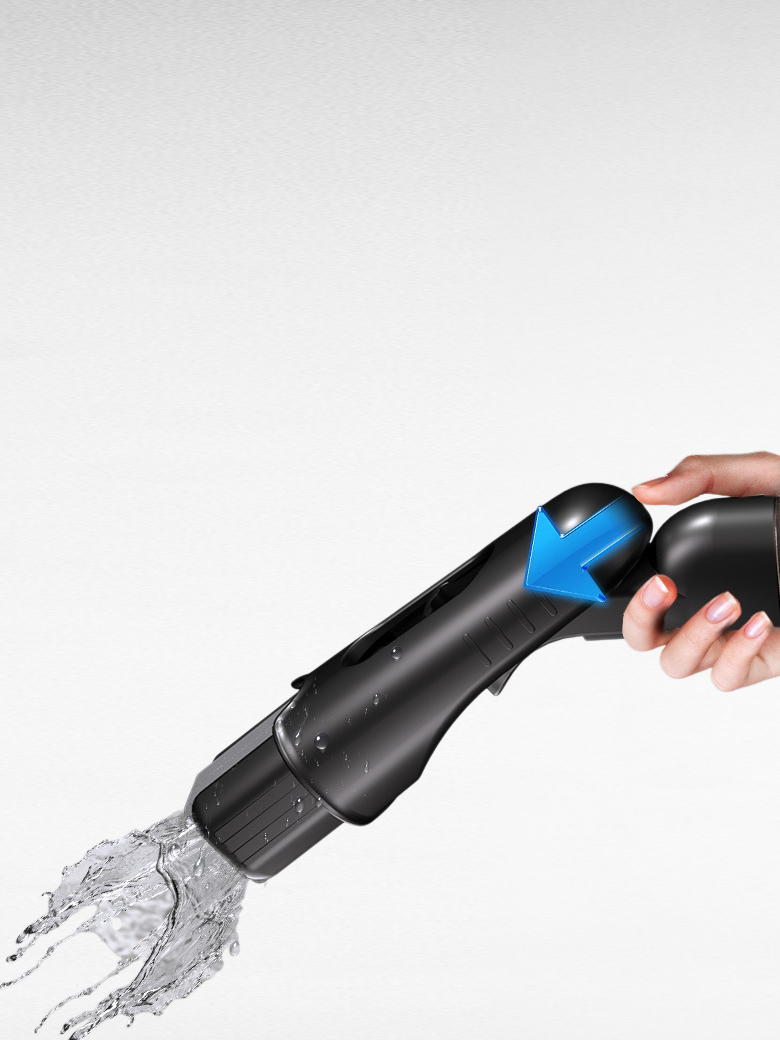 Multi functional lazy dry wet spray mini handheld mop