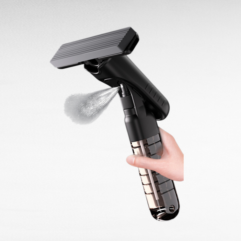 Multi functional lazy dry wet spray mini handheld mop