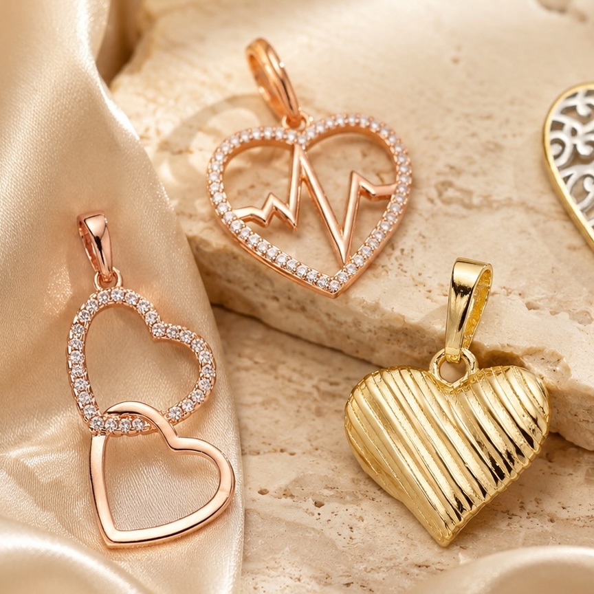 Anhänger (Herzanhänger) von FJ Fallon Jewelry