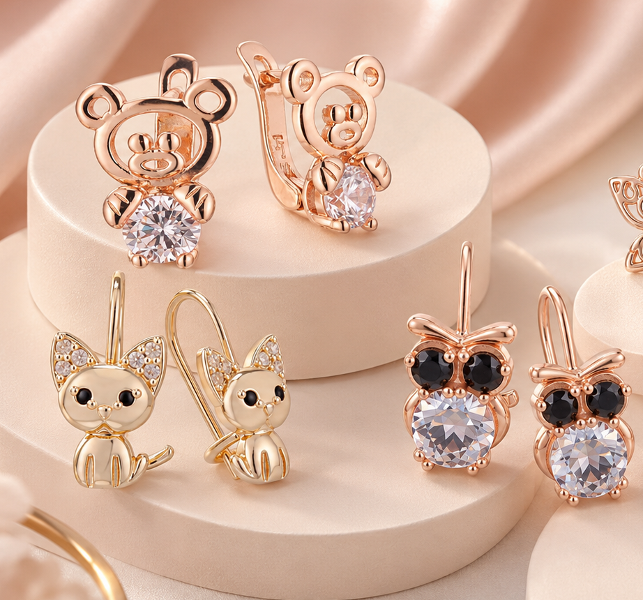 Earrings (for Kids) from FJ Fallon Jewelry