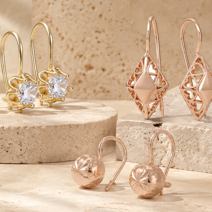 Earrings (Wire Hook) from FJ Fallon Jewelry