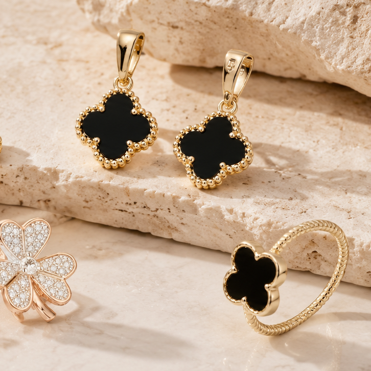 Clover Jewelry – Kollektion „Glücksvierblatt“