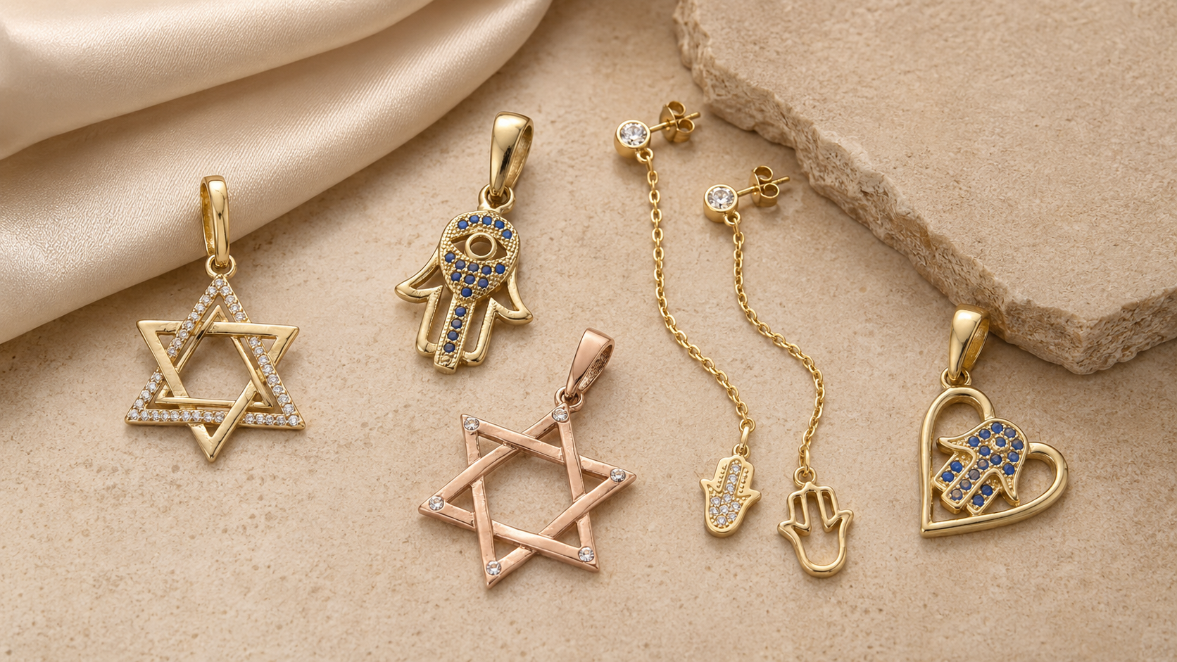 Religiöser Schmuck (jüdisch) von FJ Fallon Jewelry