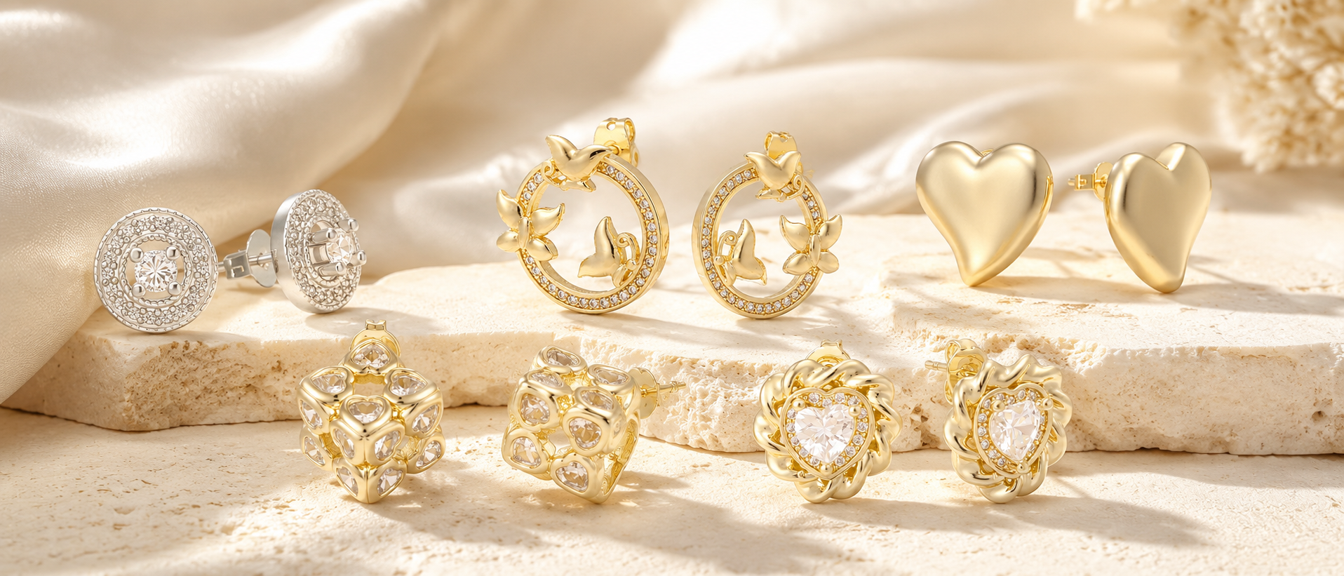 FJ Fallon Jewelryのピアス（スタッドピアス）