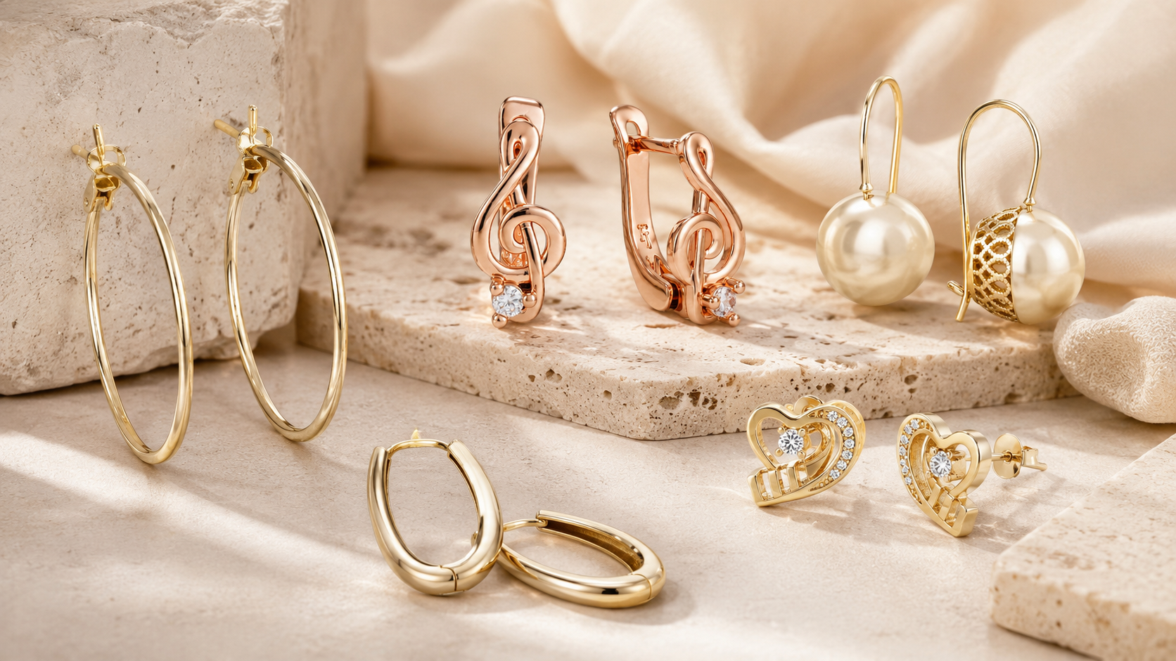 FJ Fallon Jewelryのイヤリング（全カテゴリー）