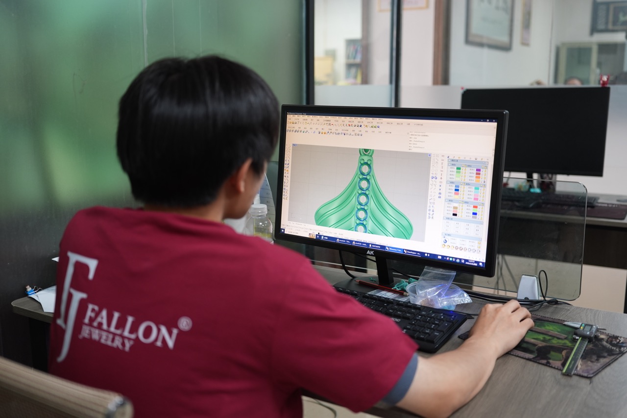 Jewelry CAD design and 3D modeling for OEM ODM custom jewelry production