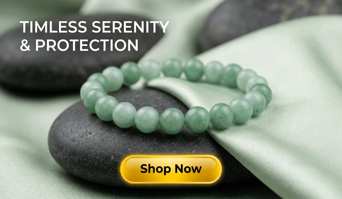 Jade Beaded Bracelet for Spiritual Protection & Inner Harmony - High-end Green Gemstone Healing Jewelry