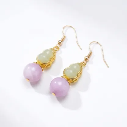 Kunzite Earrings – Inner Peace, Emotional Harmony & Radiant Joy