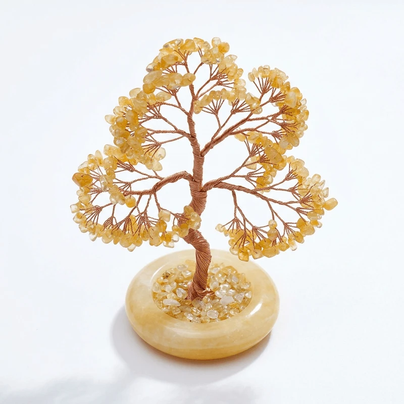Citrine Crystal Money Tree – Attracting Wealth, Prosperity & Abundance