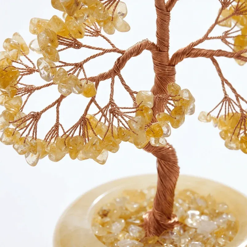Citrine Crystal Money Tree – Attracting Wealth, Prosperity & Abundance