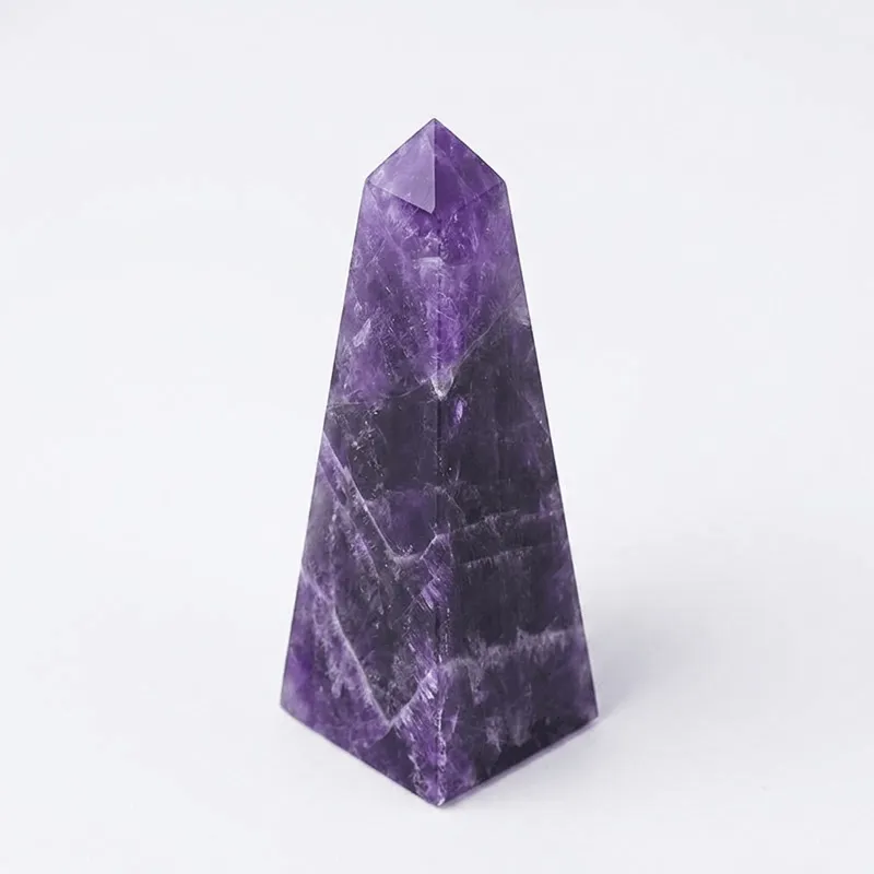 Dream Amethyst Pyramid – Inner Peace, Mental Clarity & Deep Sleep