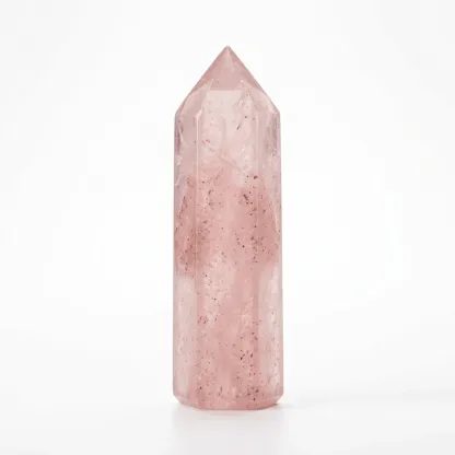 Strawberry Quartz Crystal Point – Attracting Love, Enhancing Harmony & Positive Energy