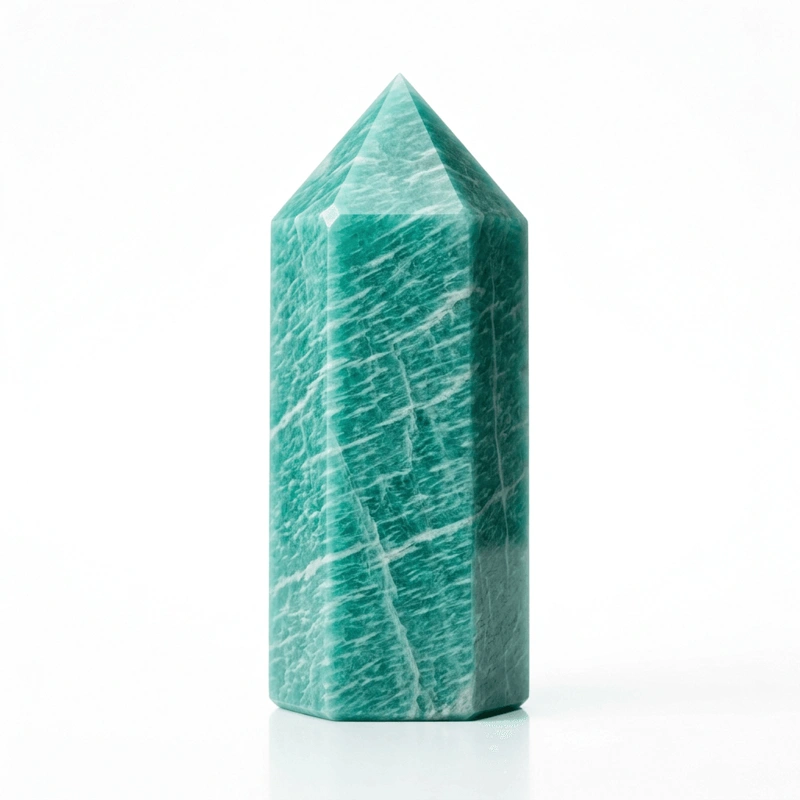 Amazonite Crystal Tower for Confidence & Positive Communication