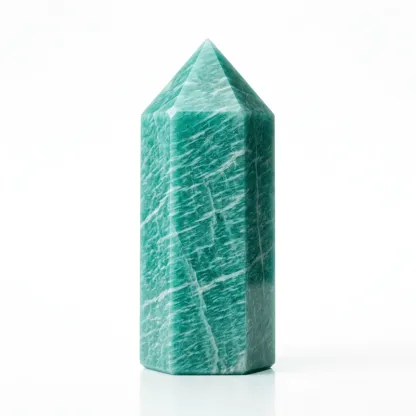 Amazonite Crystal Tower for Confidence & Positive Communication