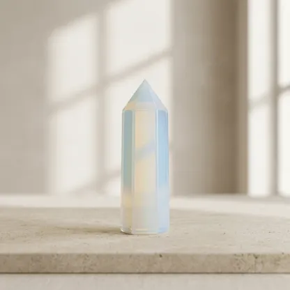 Opal Crystal Point – Inspiring Creativity, Emotional Balance & Hope