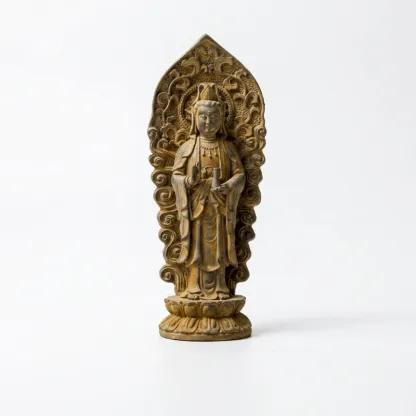 Bottle Style Iron Resin Guanyin Statue – Inner Peace, Protection & Zen Serenity