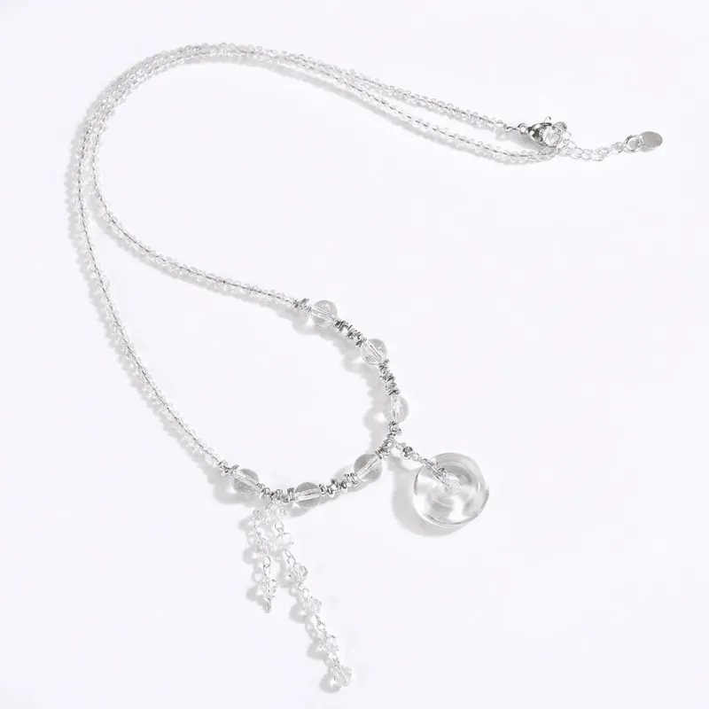 Clear Quartz Necklace – Inner Peace, Protection & Positive Energy