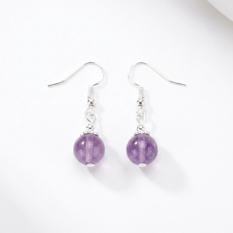 Amethyst Earrings – Wisdom, Inner Peace & Focused Clarity