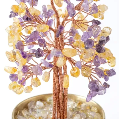 Ametrine Crystal Money Tree – Prosperity, Wisdom & Harmonious Energy